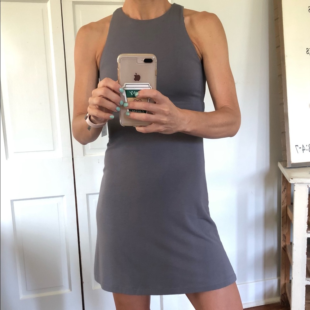 Athleta Reversible Santorini High Neck Athletic Dress